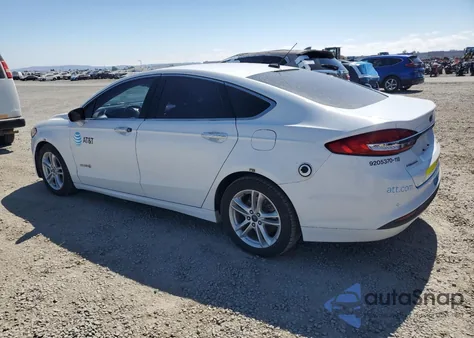2018 Ford Fusion Se Hybrid из США, поврежденный, VIN 3FA6P0LU6JR129839